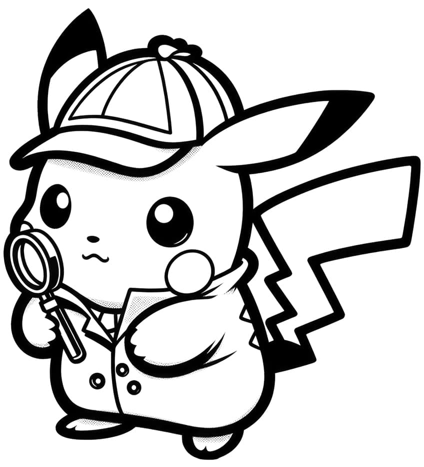 Pikachu Coloring Pages 46 New Coloring Sheets For Fans Pikachu Coloring Pages 46 New Coloring Sheets For Fans
