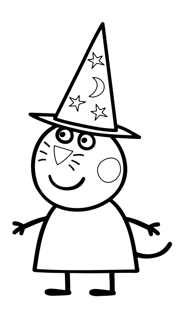 peppa pig halloween coloring pages peppa pig halloween coloring pages