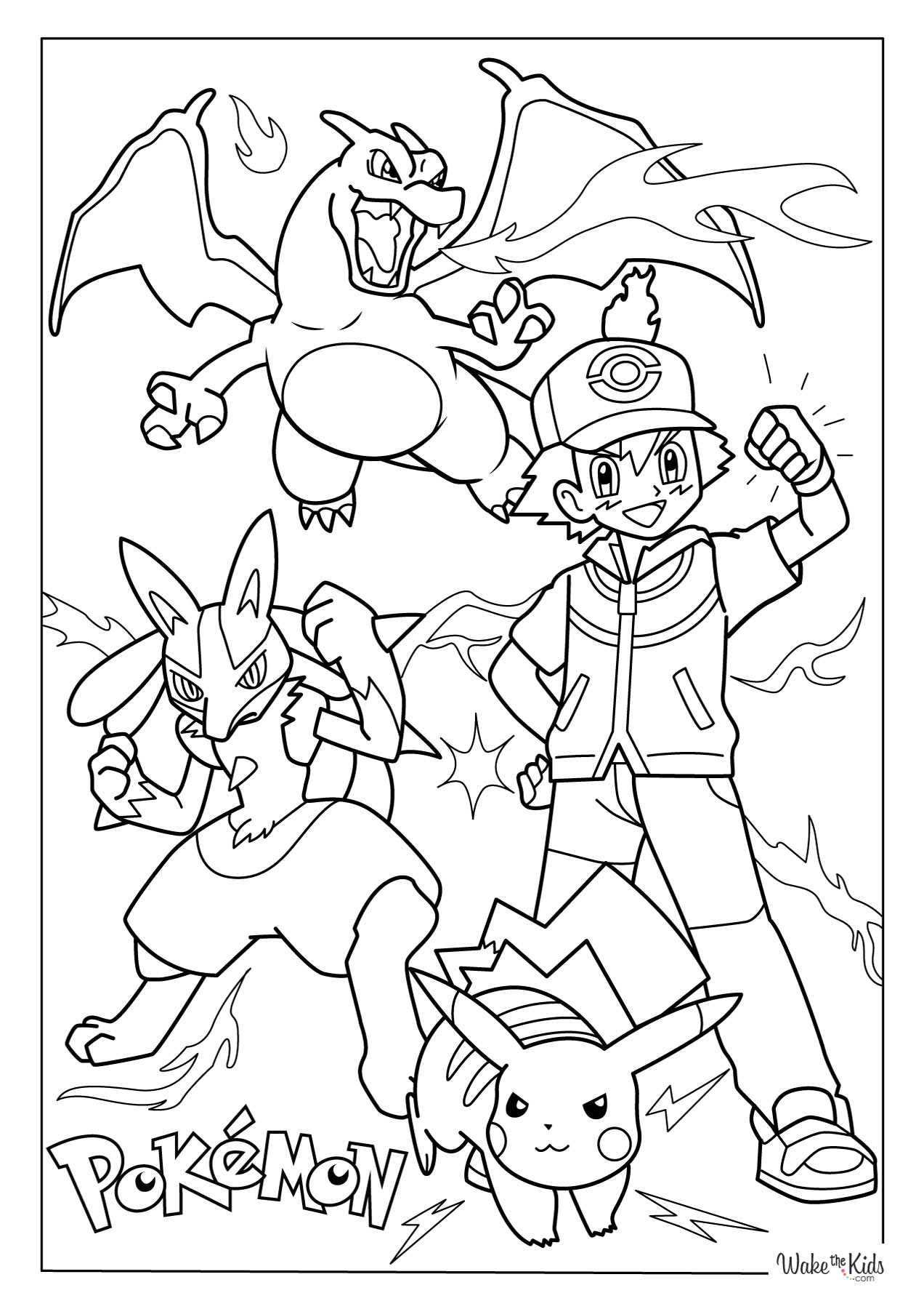 Pokemon Coloring Pages Free Printable PDFs WakeTheKids Pokemon Coloring Pages Free Printable PDFs WakeTheKids