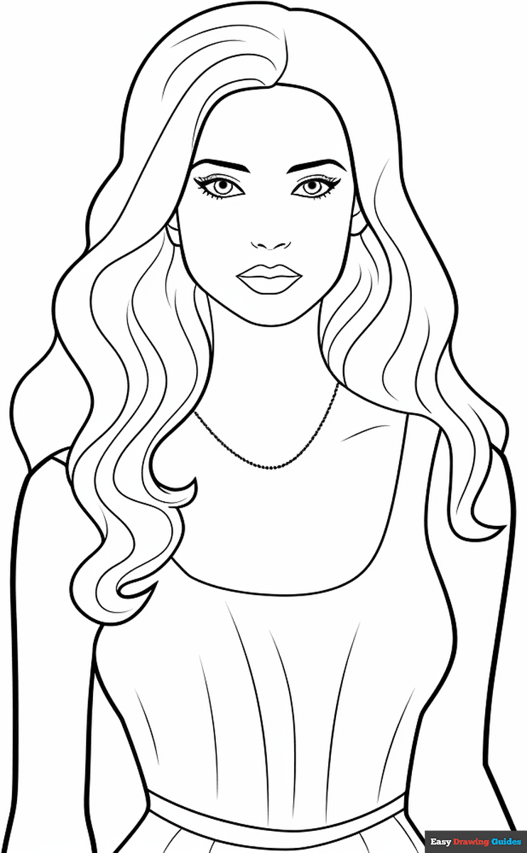 free barbie coloring pages printable free barbie coloring pages printable