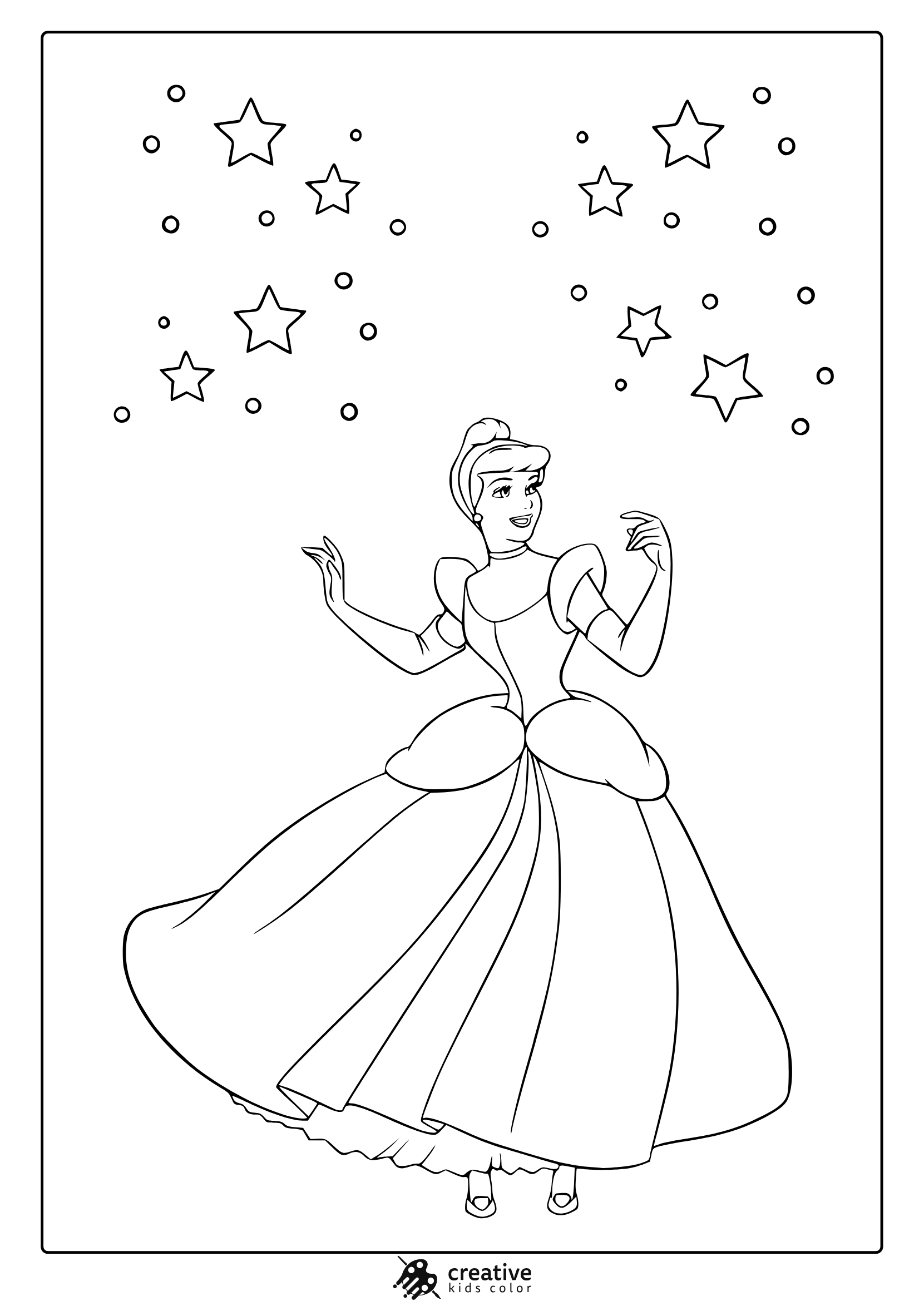 princess coloring pages pdf