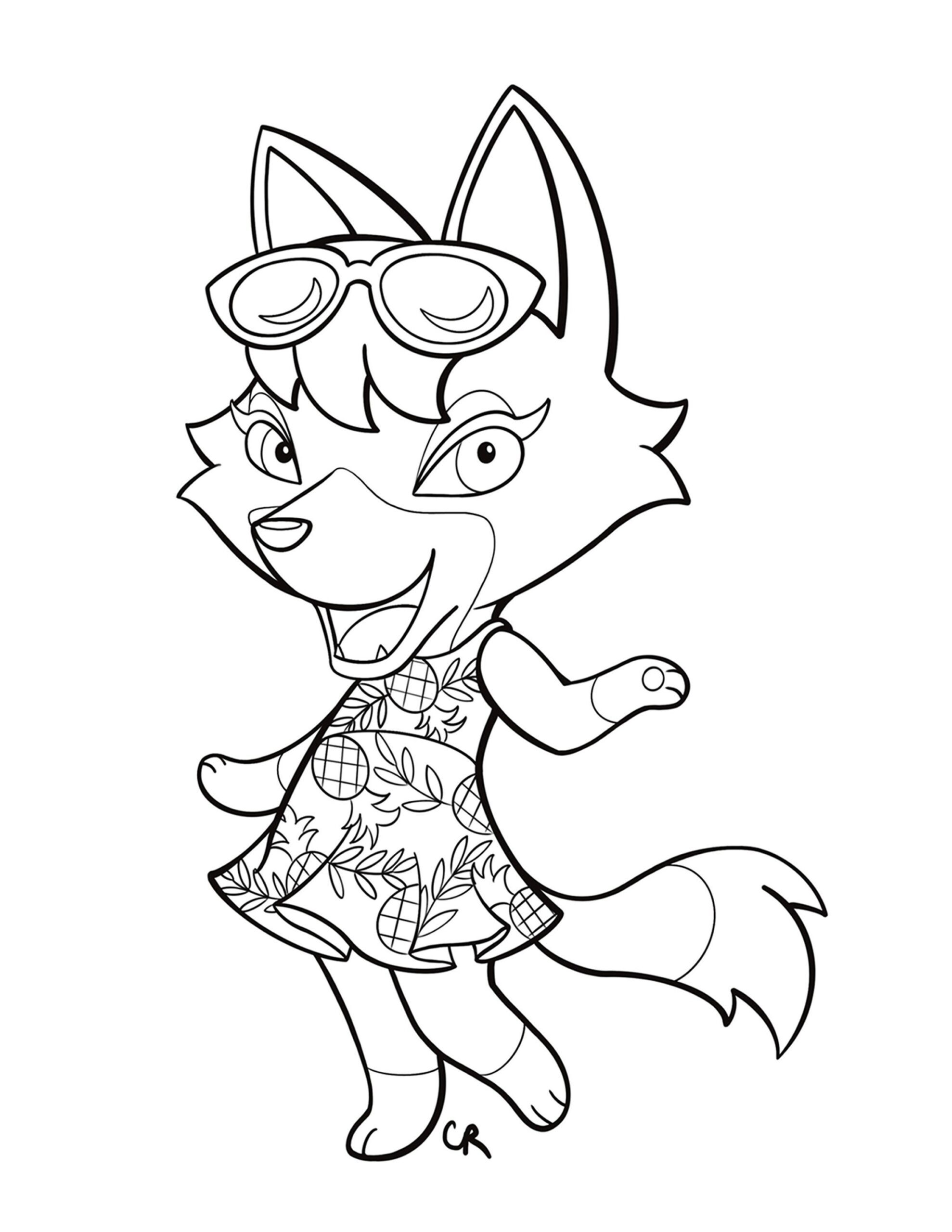 animal crossing coloring pages animal crossing coloring pages
