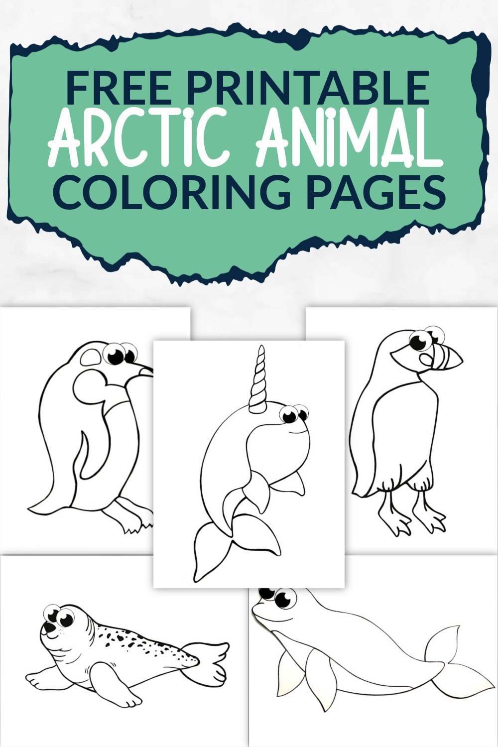 arctic animals coloring pages arctic animals coloring pages