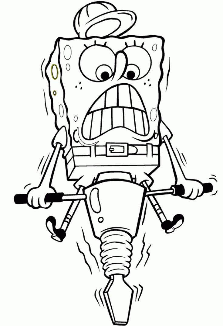 spongebob coloring pages halloween spongebob coloring pages halloween