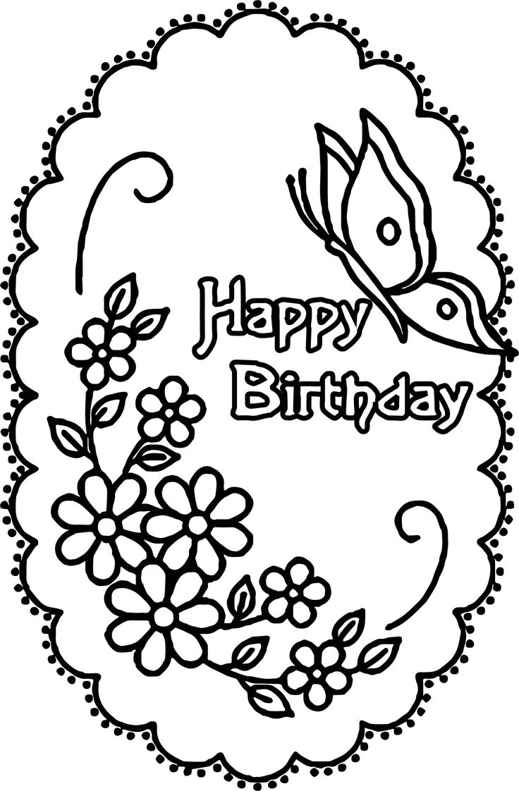 happy birthday free printable coloring pages happy birthday free printable coloring pages
