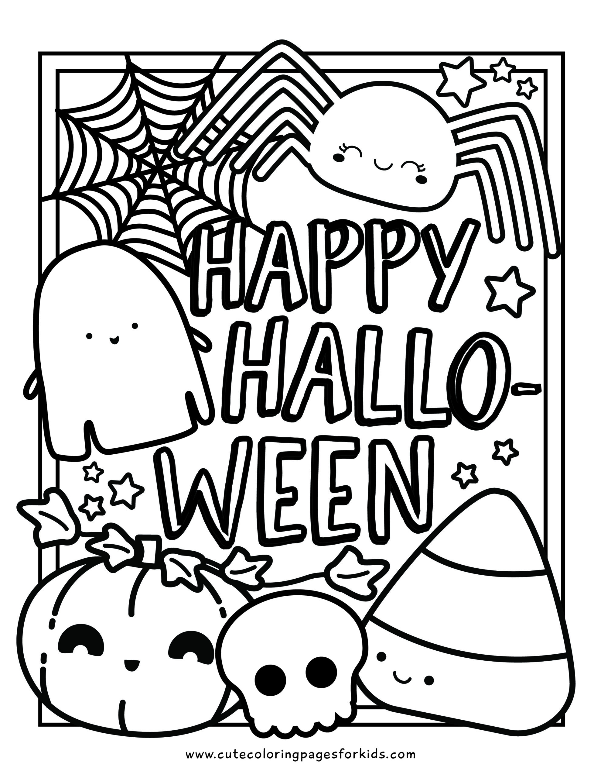 Printable Halloween Coloring Pages Download All 12 PDFs Cute Worksheets Library Printable Halloween Coloring Pages Download All 12 PDFs Cute Worksheets Library
