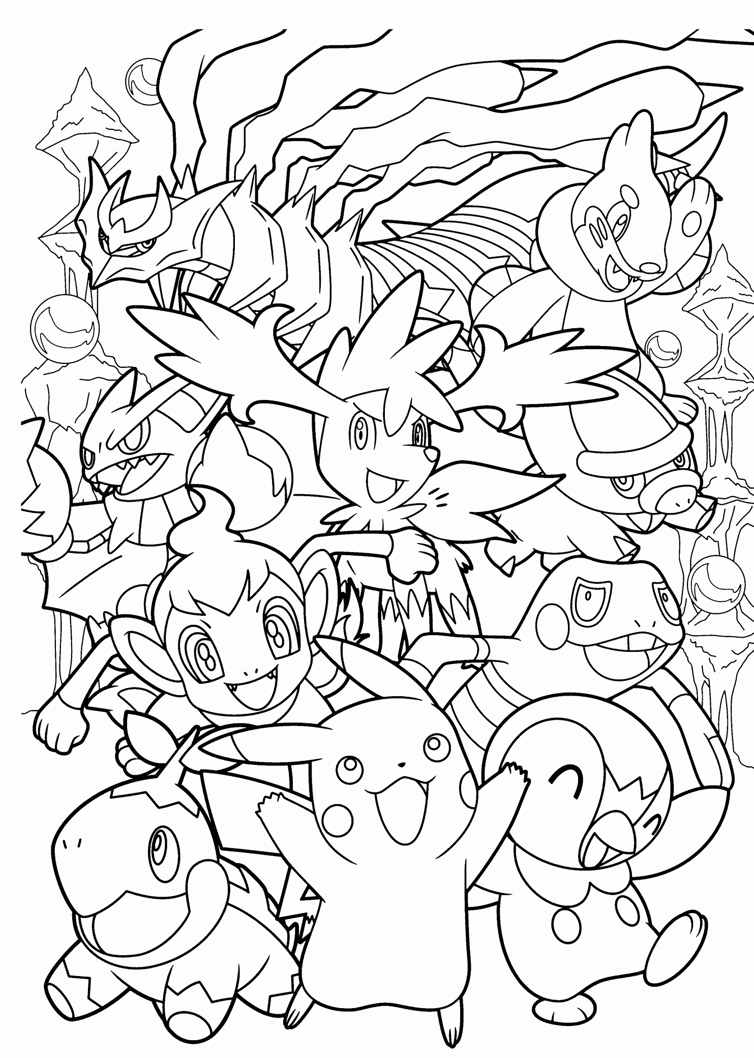 coloring pages printable pokemon