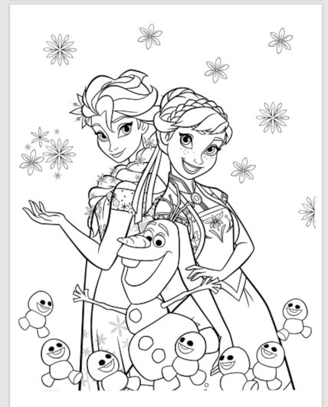 Printable Princess Coloring Pages 70 Pages Etsy