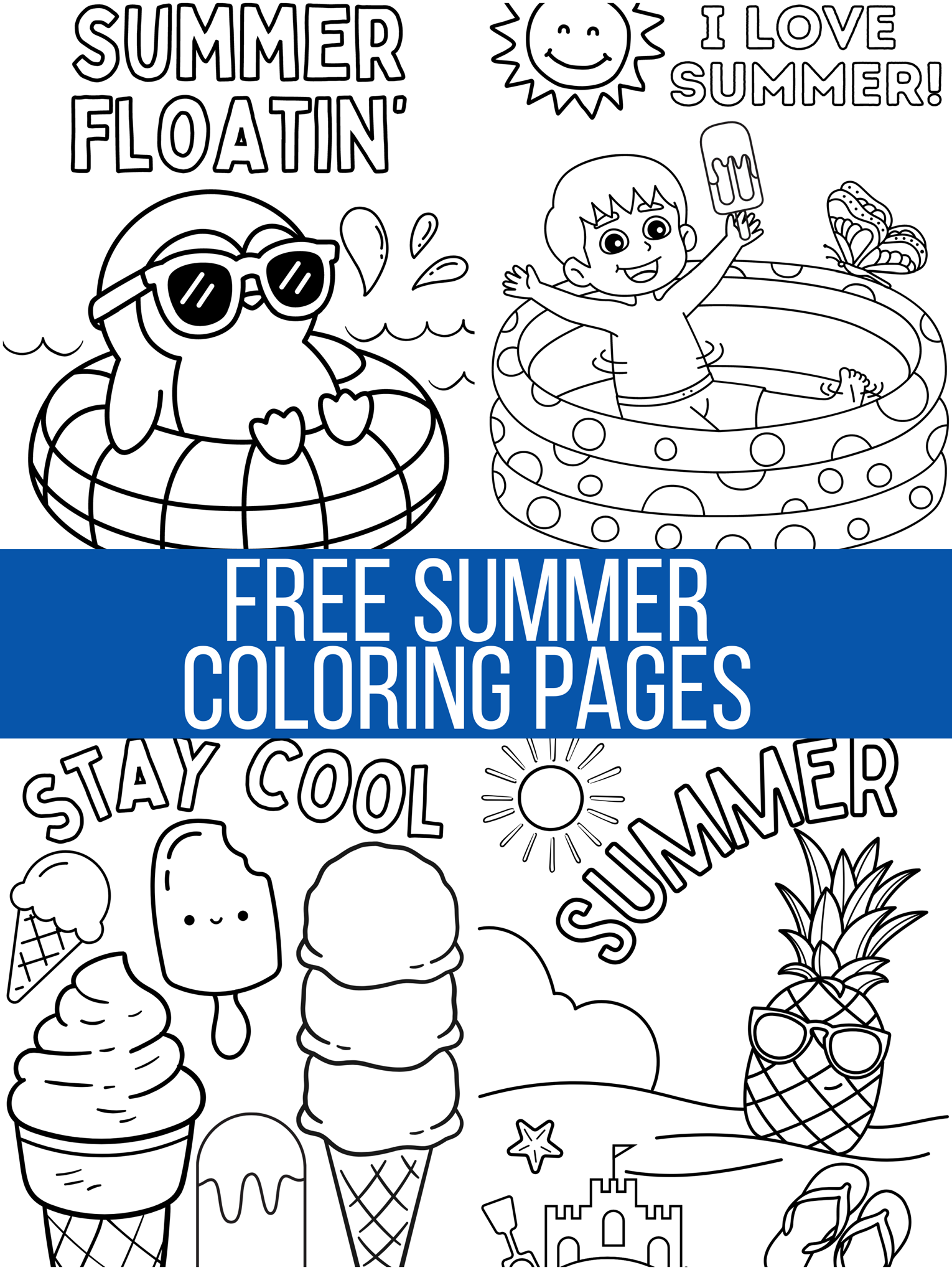 Printable Summer Coloring Pages Crafty Morning Printable Summer Coloring Pages Crafty Morning