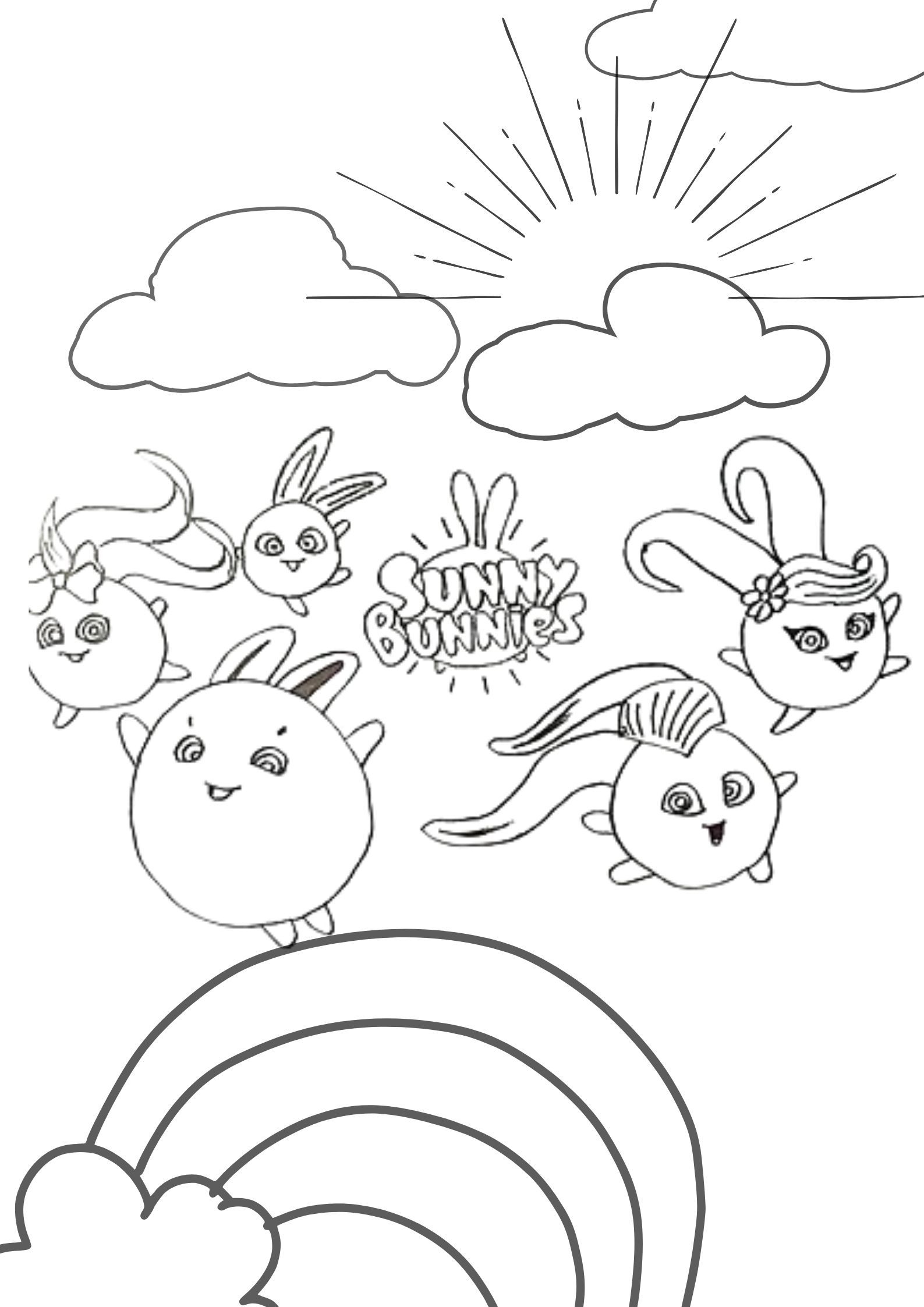 Printable Sunny Bunnies Coloring Book By Chinzai14 Raket PH Printable Sunny Bunnies Coloring Book By Chinzai14 Raket PH