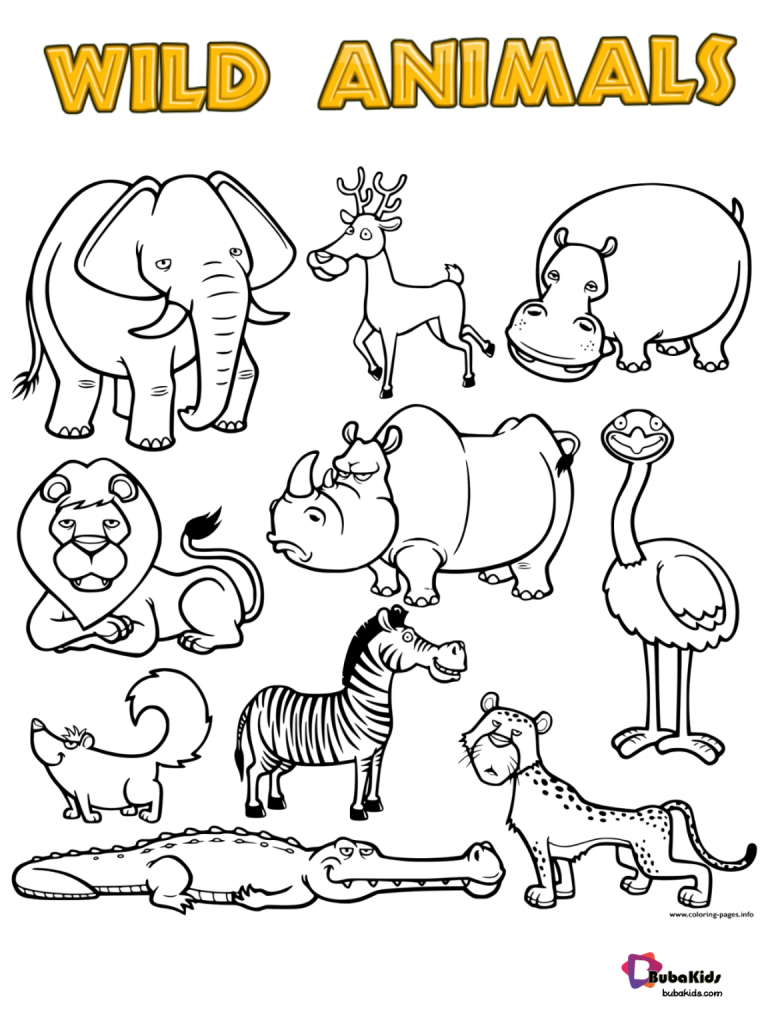 coloring pages animals printable coloring pages animals printable