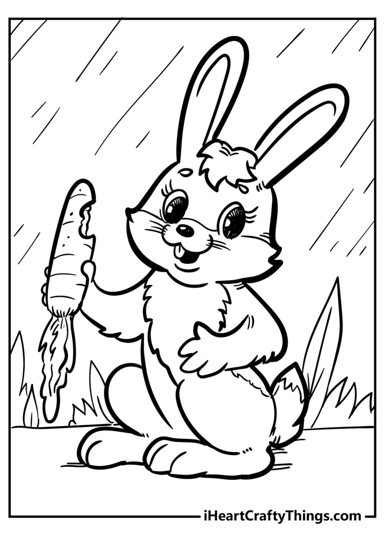 bunny rabbit pictures to colour bunny rabbit pictures to colour