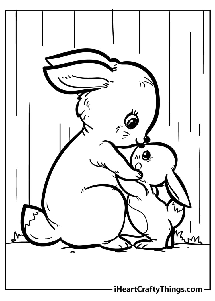 Rabbit Coloring Pages 100 Free Printables Worksheets Library Rabbit Coloring Pages 100 Free Printables Worksheets Library