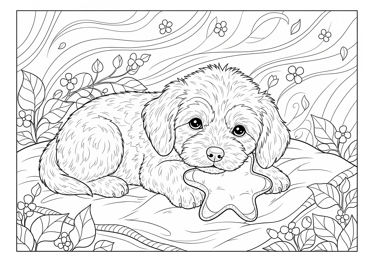 coloring pages of cute puppies coloring pages of cute puppies