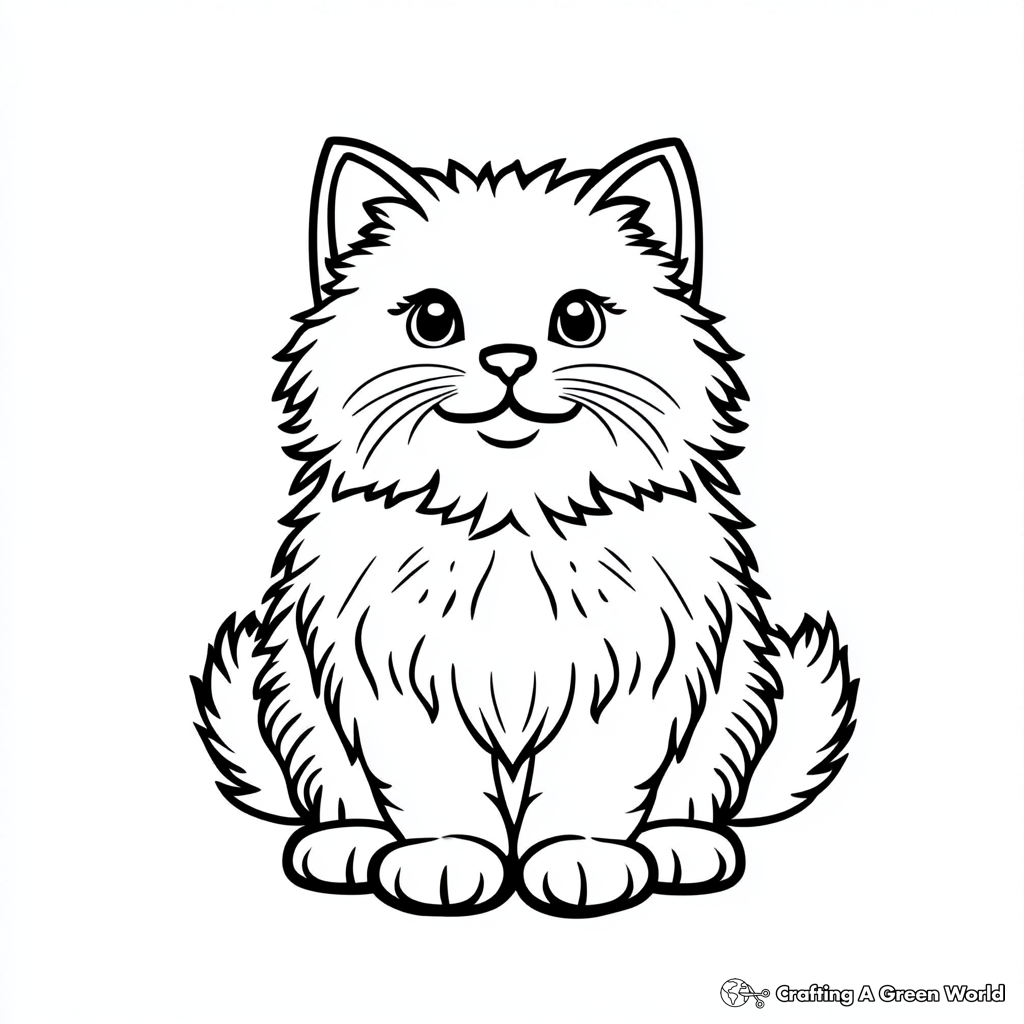kitten cat coloring pages kitten cat coloring pages