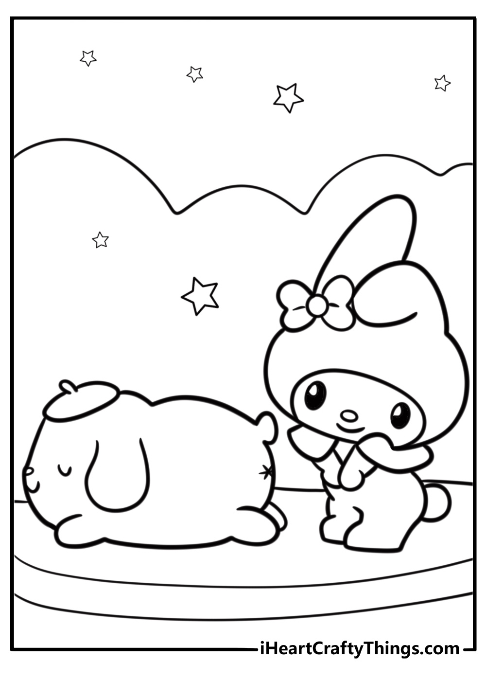 Sanrio Coloring Pages 35 Printable PDF Sheets For Free  Sanrio Coloring Pages 35 Printable PDF Sheets For Free