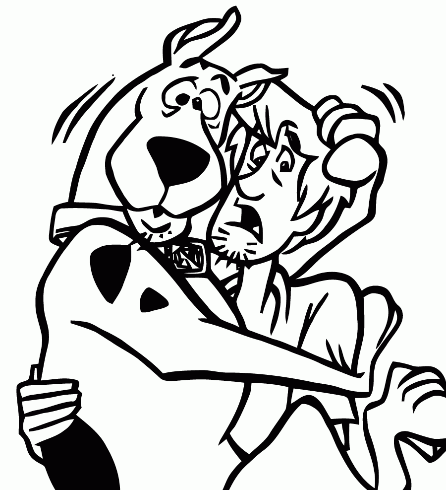 scooby doo coloring pages halloween scooby doo coloring pages halloween