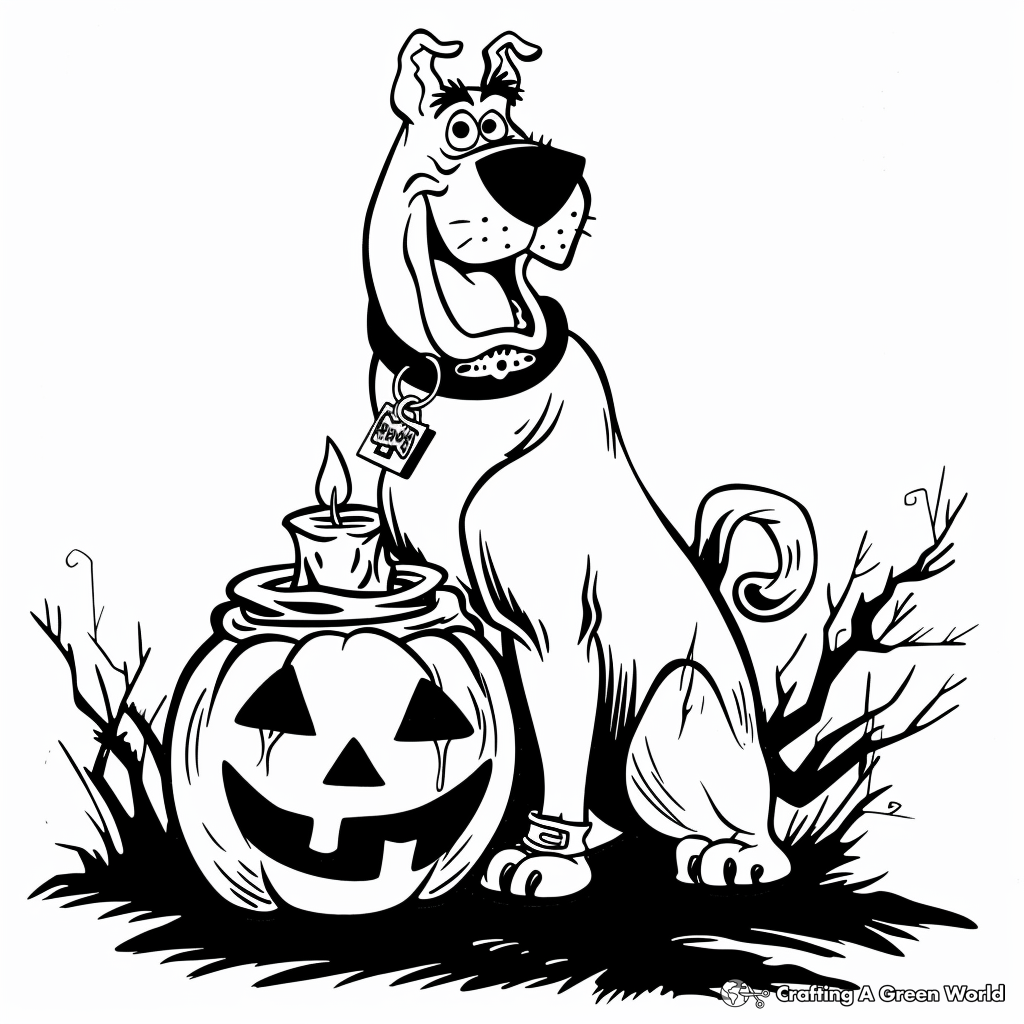 Scooby Doo Coloring Pages Free Printable  Scooby Doo Coloring Pages Free Printable