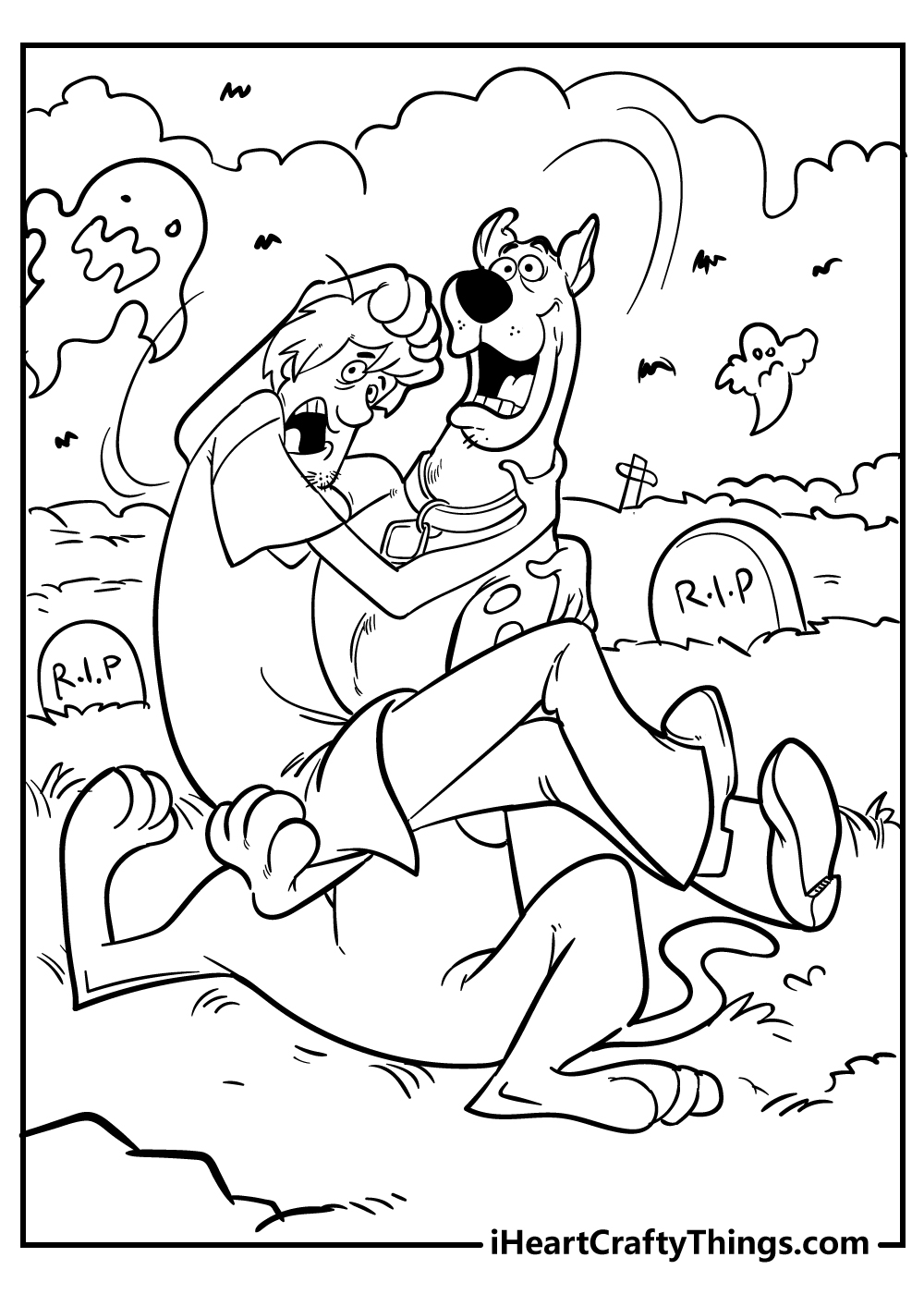 halloween scooby doo coloring pages halloween scooby doo coloring pages