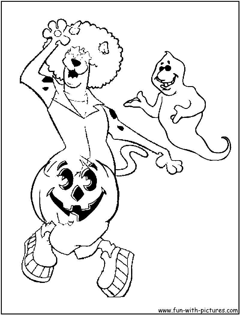 scooby doo halloween coloring pages scooby doo halloween coloring pages