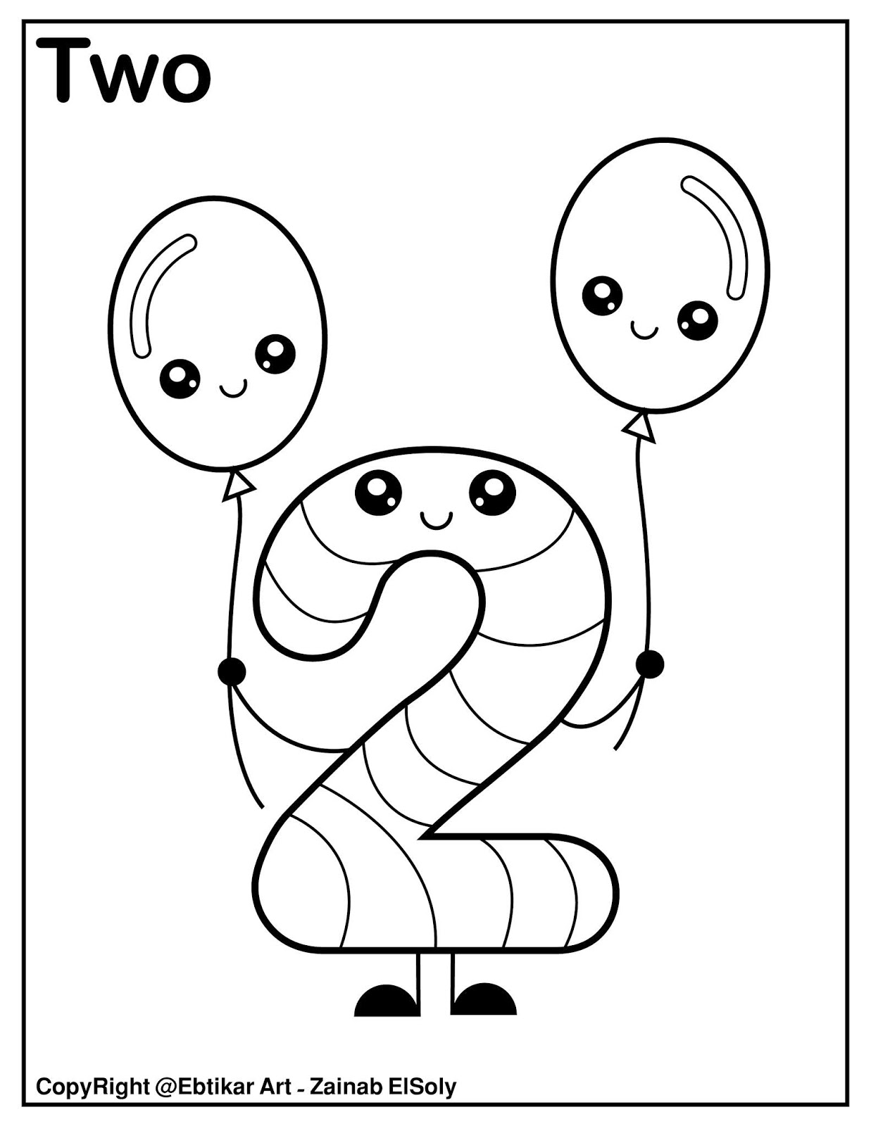 Set Of 123 Kawaii Coloring Pages Set Of 123 Kawaii Coloring Pages