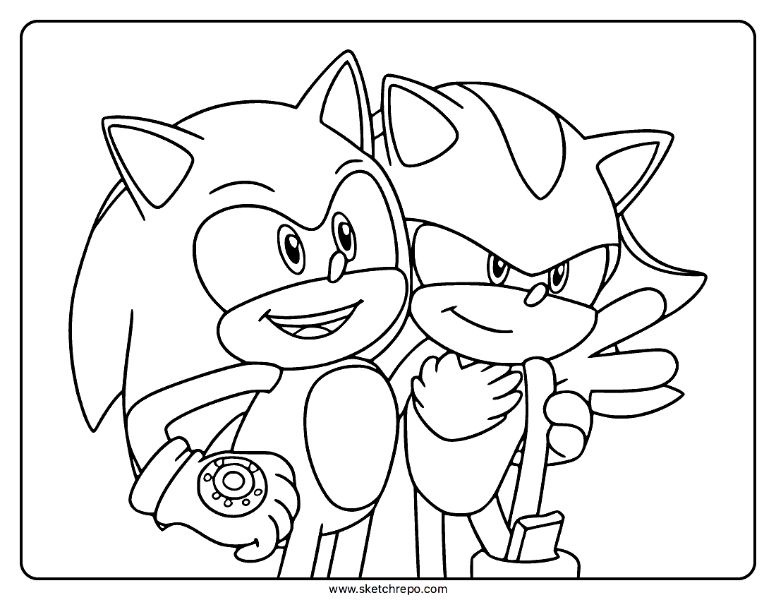 sonic coloring pages pdf sonic coloring pages pdf