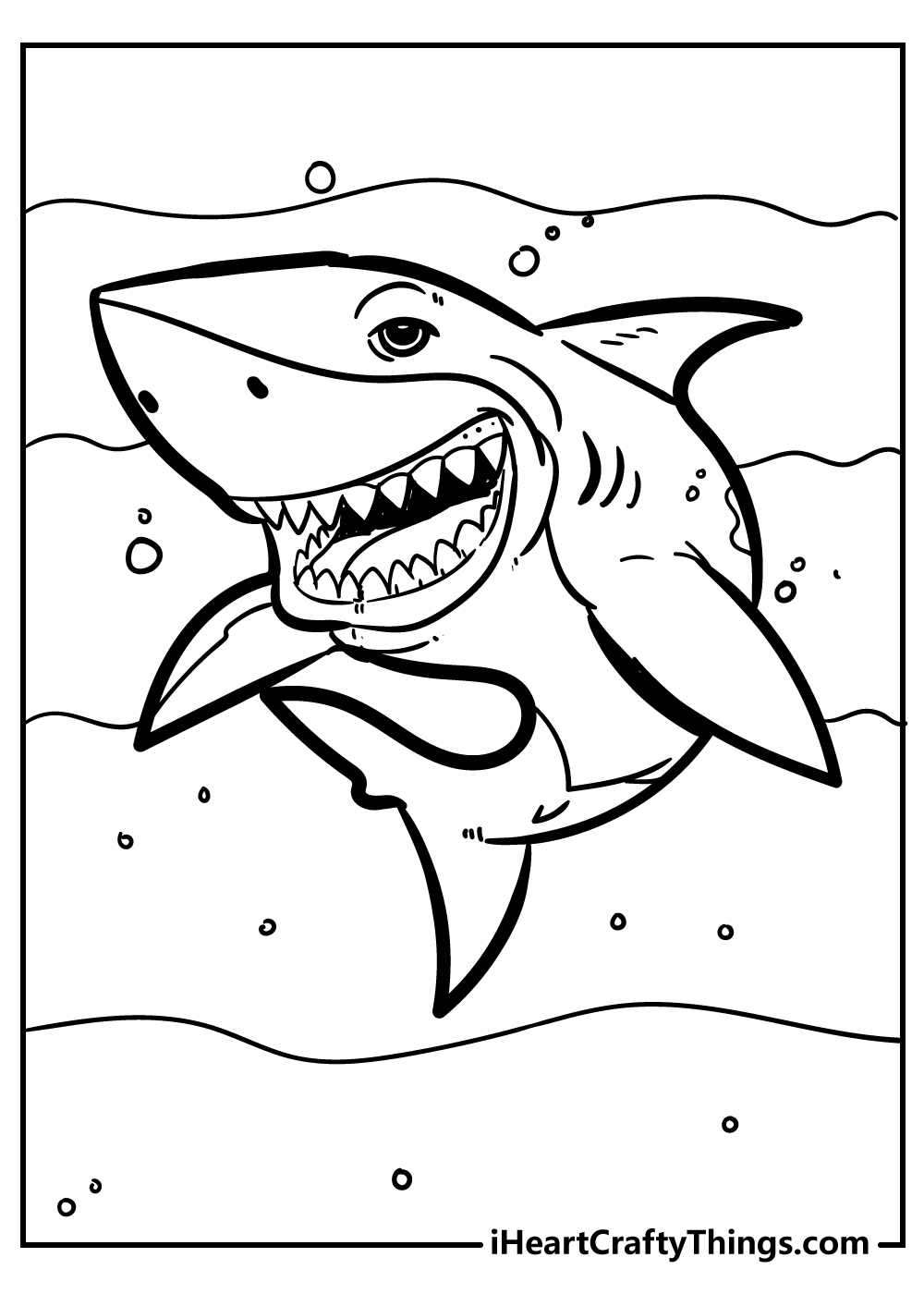 Shark Coloring Pages 45 Printable PDFs To Download Free  Shark Coloring Pages 45 Printable PDFs To Download Free