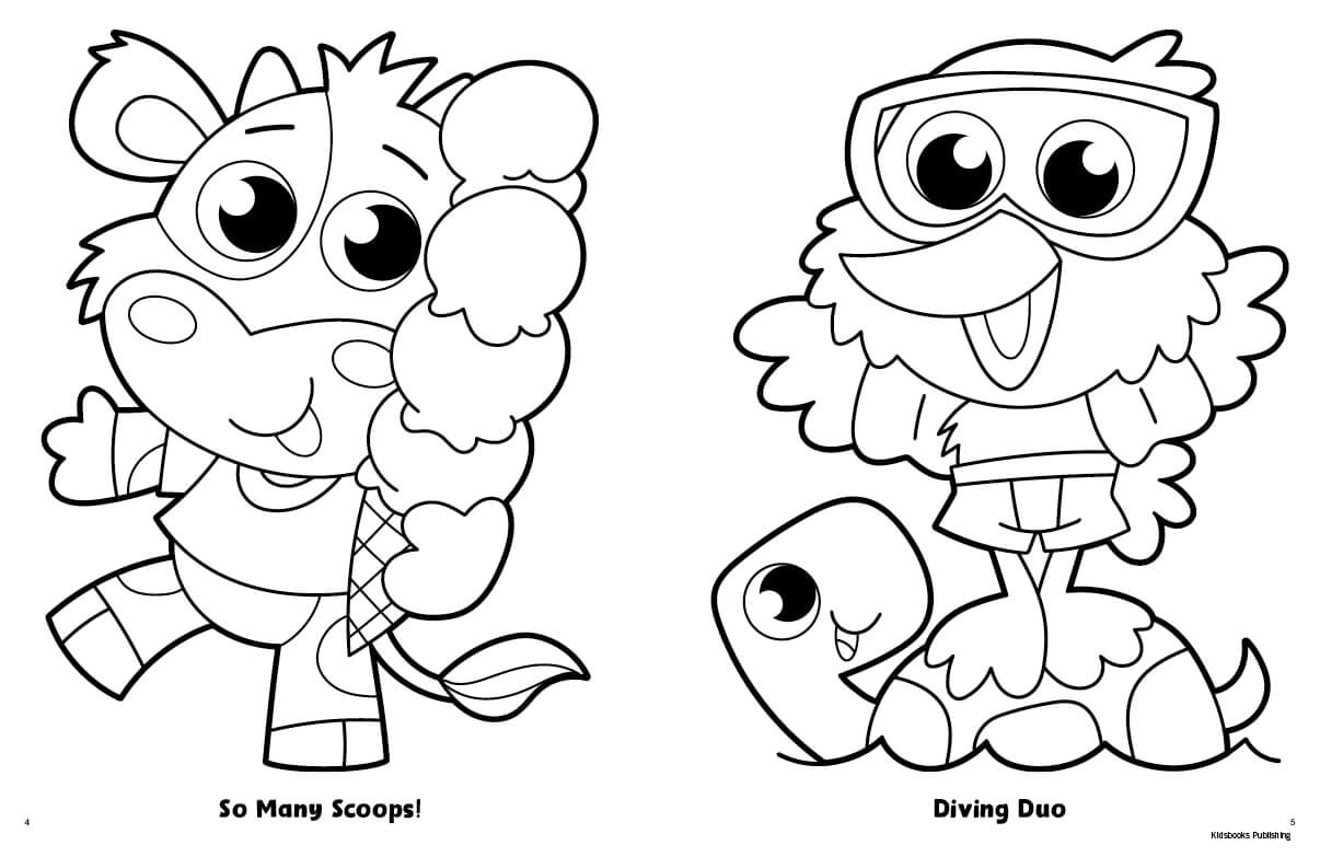 Silly Animals Coloring Book Kidsbooks Publishing Silly Animals Coloring Book Kidsbooks Publishing