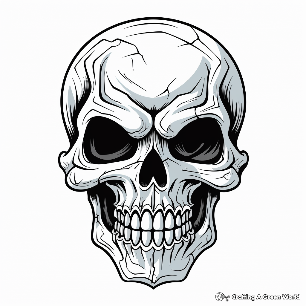 halloween coloring pages skull halloween coloring pages skull