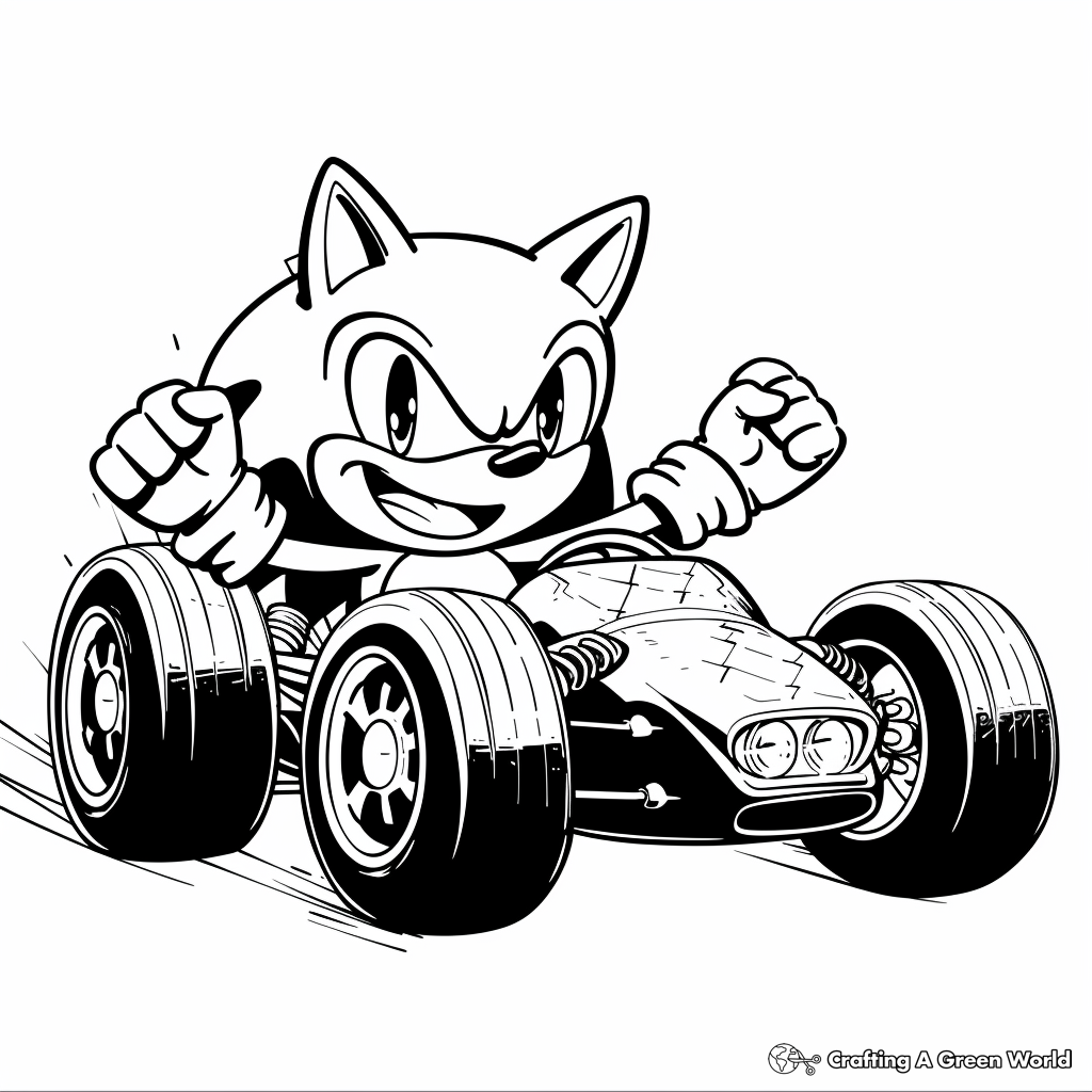 sonic and friends coloring page sonic and friends coloring page