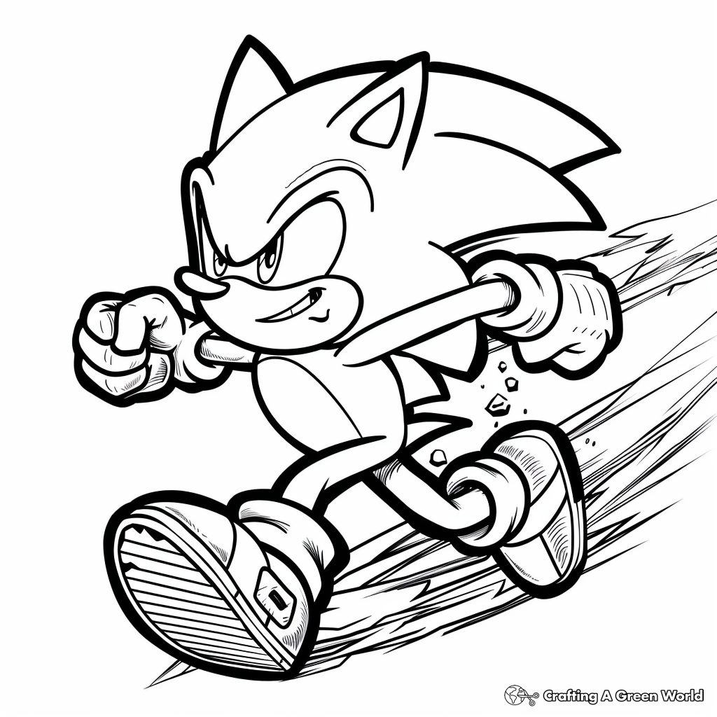 Sonic Boom Sonic Coloring Pages Free Printable  Sonic Boom Sonic Coloring Pages Free Printable