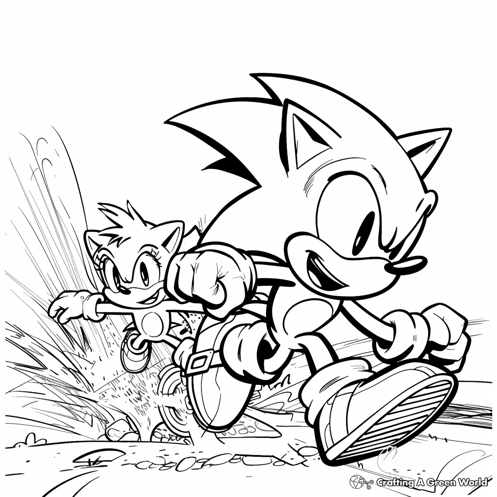 Sonic Boom Sonic Coloring Pages Free Printable  Sonic Boom Sonic Coloring Pages Free Printable