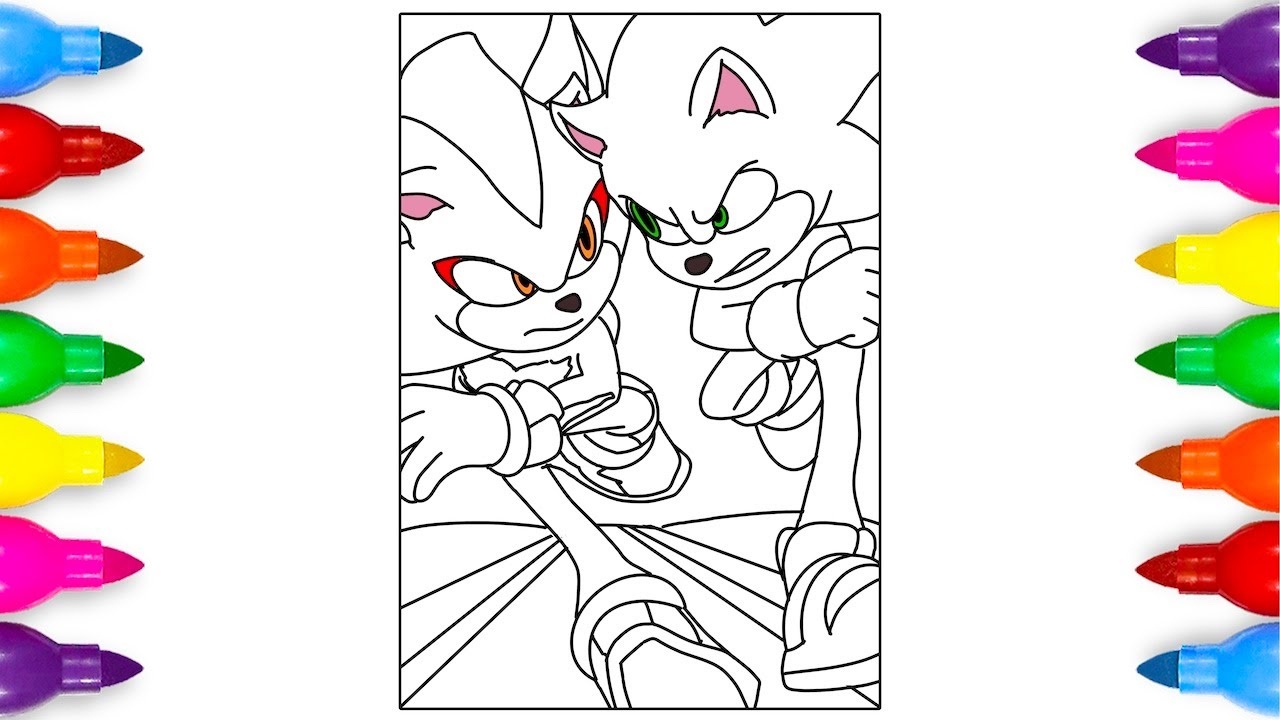 shadow from sonic coloring pages shadow from sonic coloring pages
