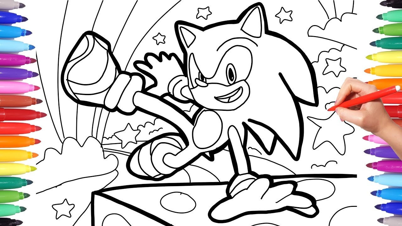 Sonic The Hedgehog Coloring Pages Learn Coloring With Sonic Coloring Book For Kids YouTube Sonic The Hedgehog Coloring Pages Learn Coloring With Sonic Coloring Book For Kids YouTube