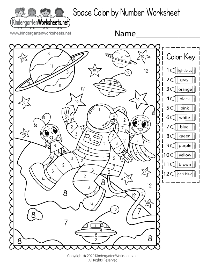 Space Color By Number Worksheet Free Printable Digital amp PDF Worksheets Library Space Color By Number Worksheet Free Printable Digital amp PDF Worksheets Library