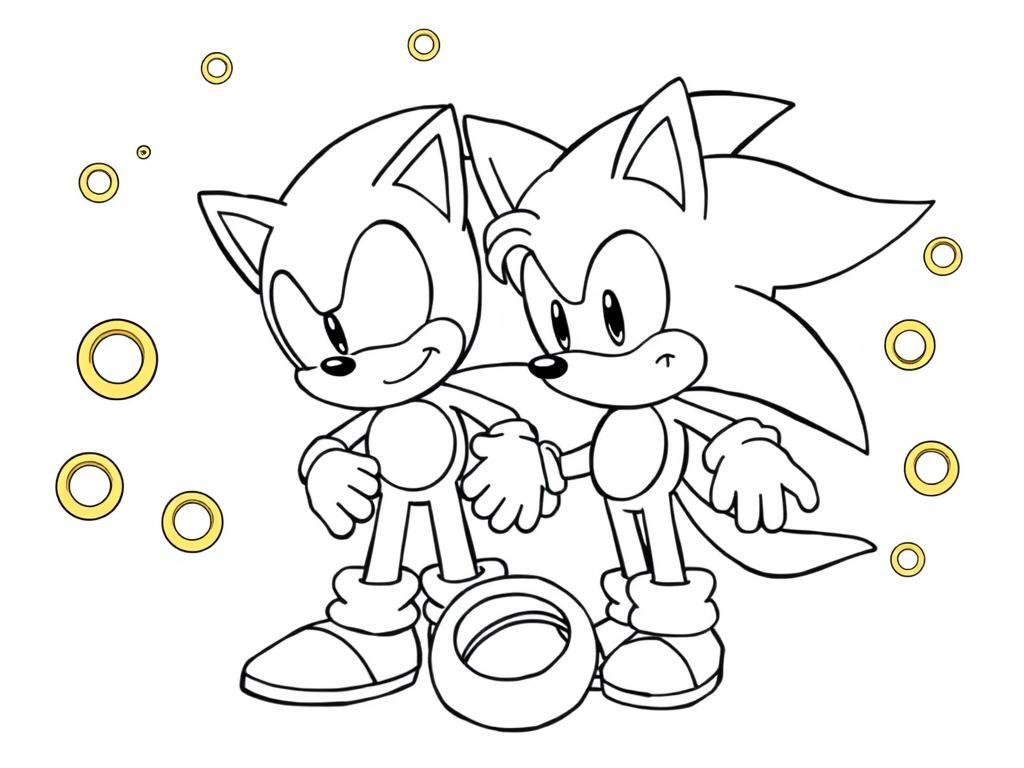 Speed Into Fun With Our Free Printable Sonic Coloring Pages