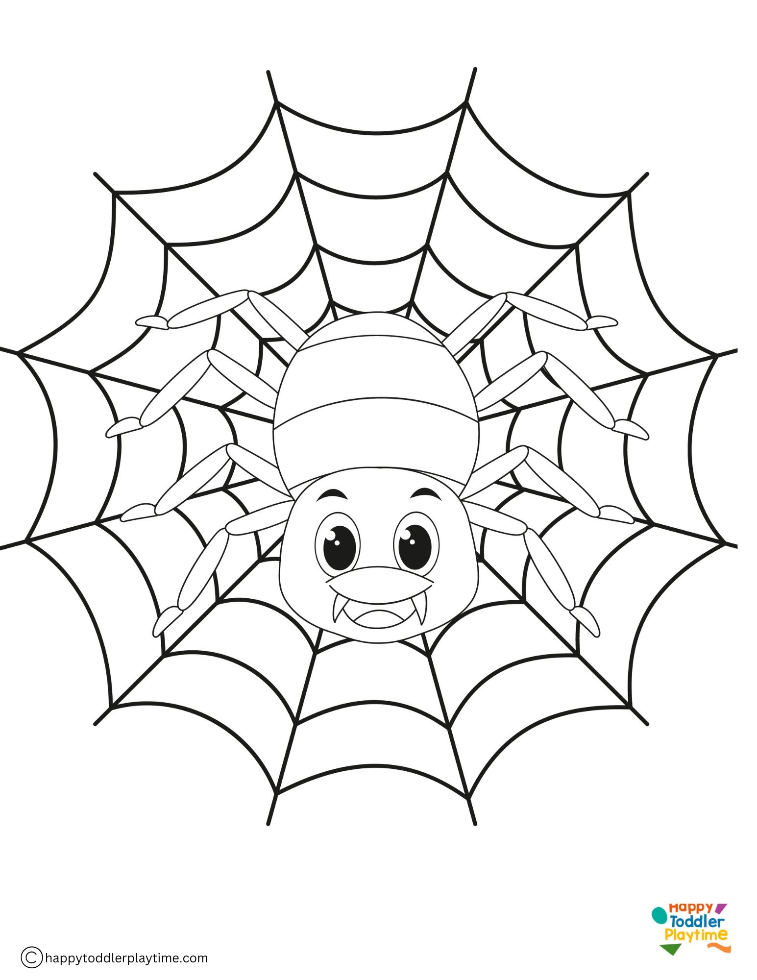 Spider Coloring Pages Happy Toddler Playtime Spider Coloring Pages Happy Toddler Playtime