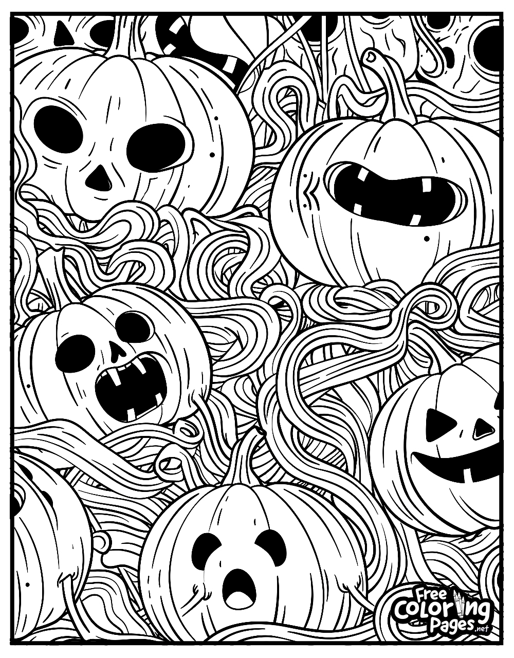 halloween free printable coloring pages halloween free printable coloring pages