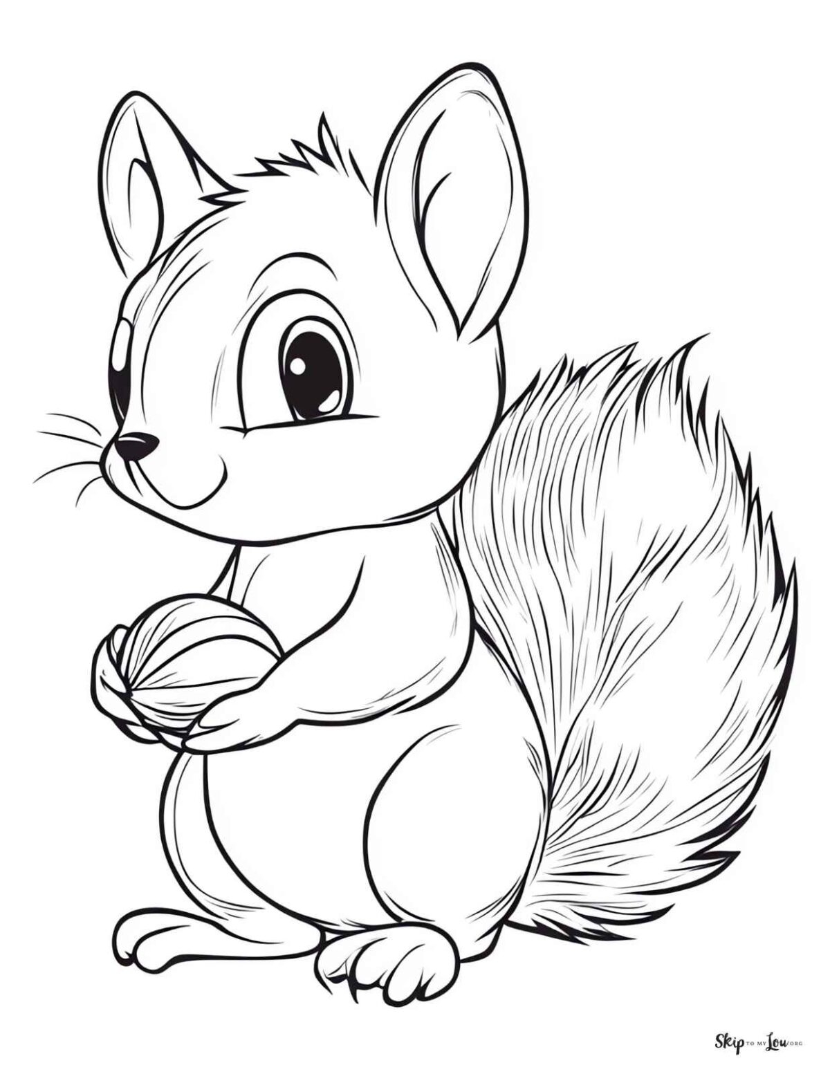 Squirrel Coloring Pages Free Printables Skip To My Lou Squirrel Coloring Pages Free Printables Skip To My Lou