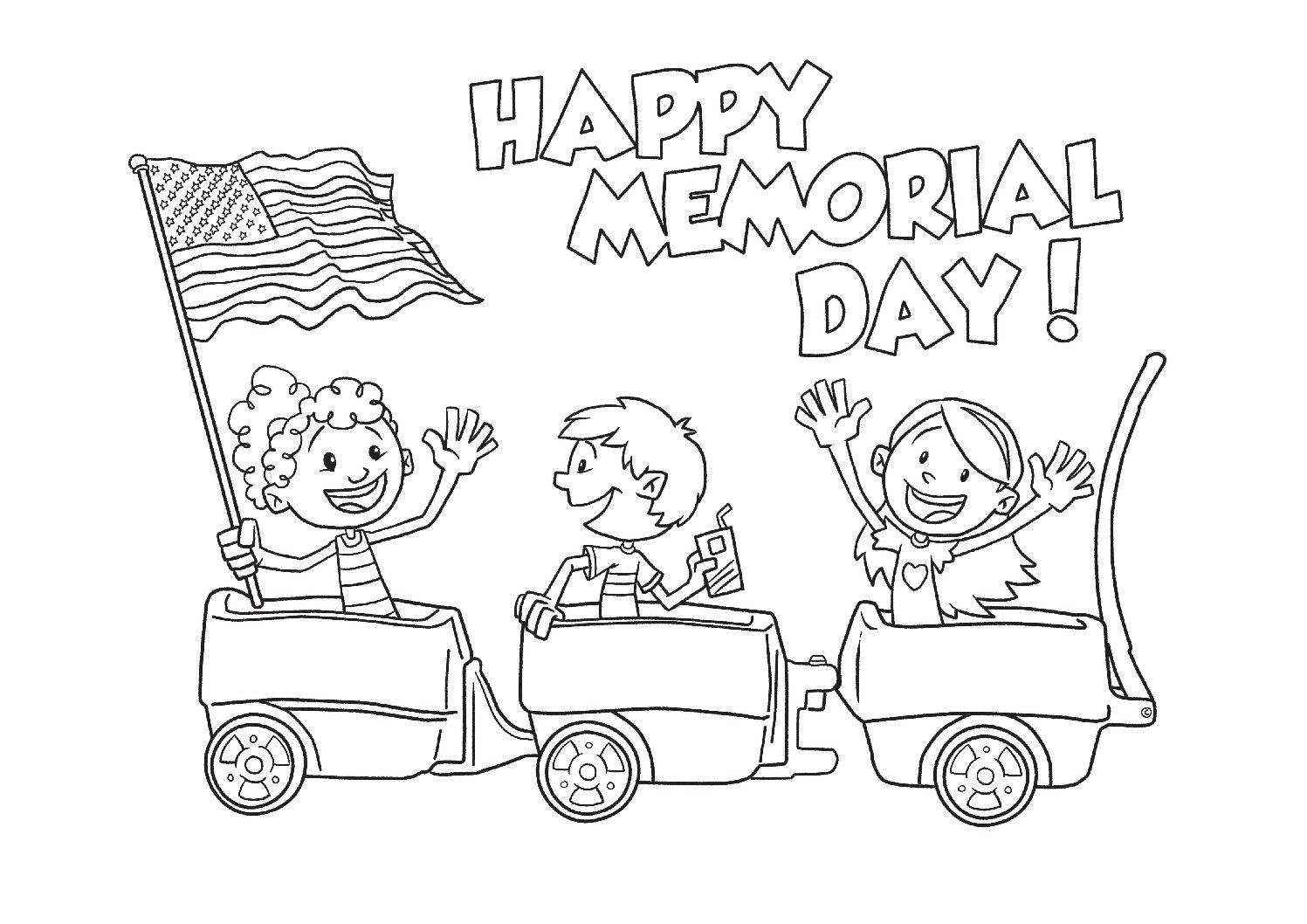Step2 Blog Memorial Day Coloring Page Step2 Blog Worksheets Library