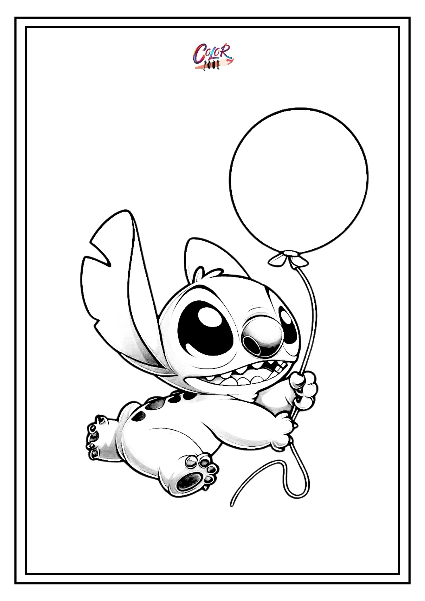 Stitch Coloring Pages 60 Free Printables Cute Funny  Stitch Coloring Pages 60 Free Printables Cute Funny