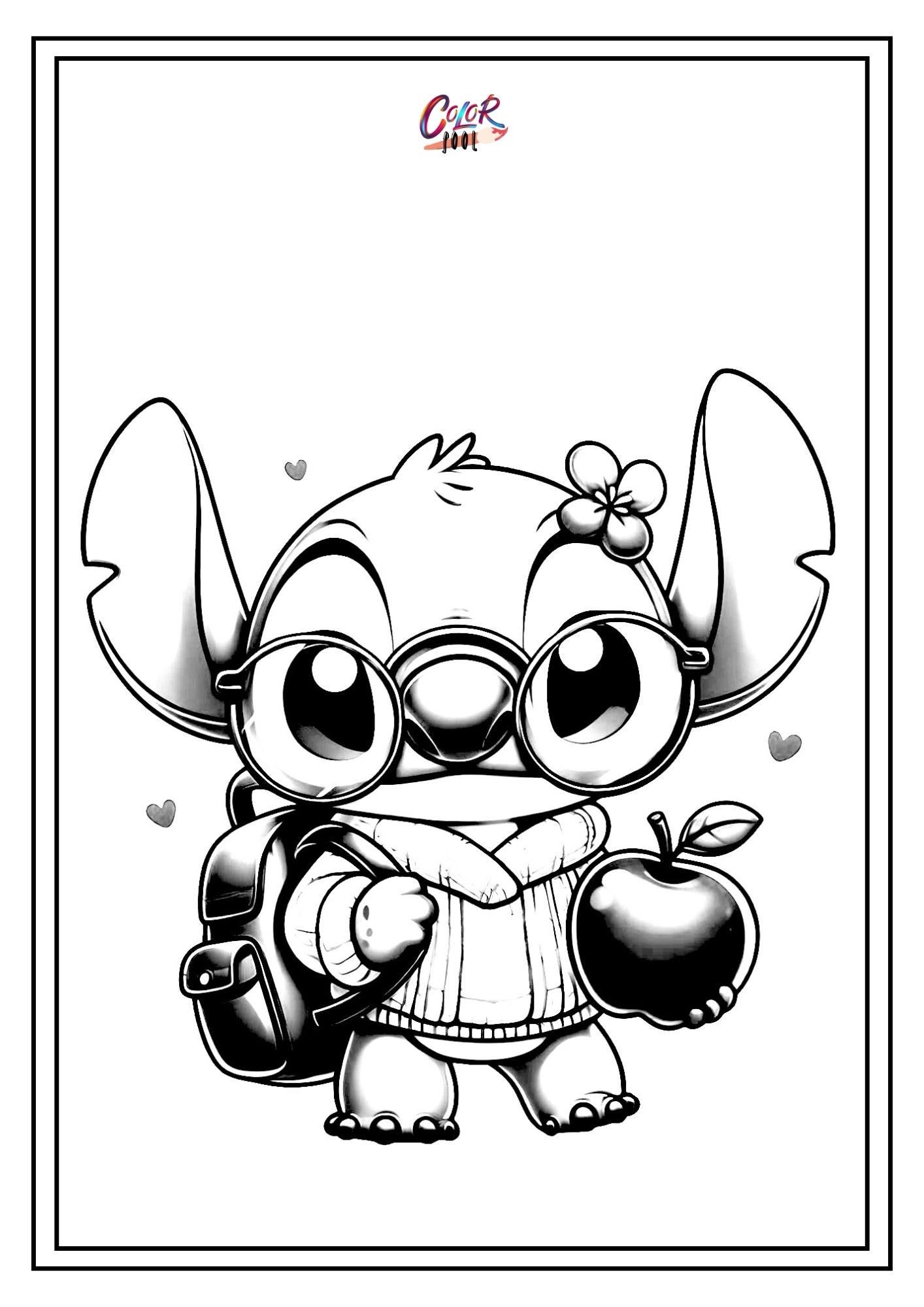 Stitch Coloring Pages 60 Free Printables Cute Funny  Stitch Coloring Pages 60 Free Printables Cute Funny