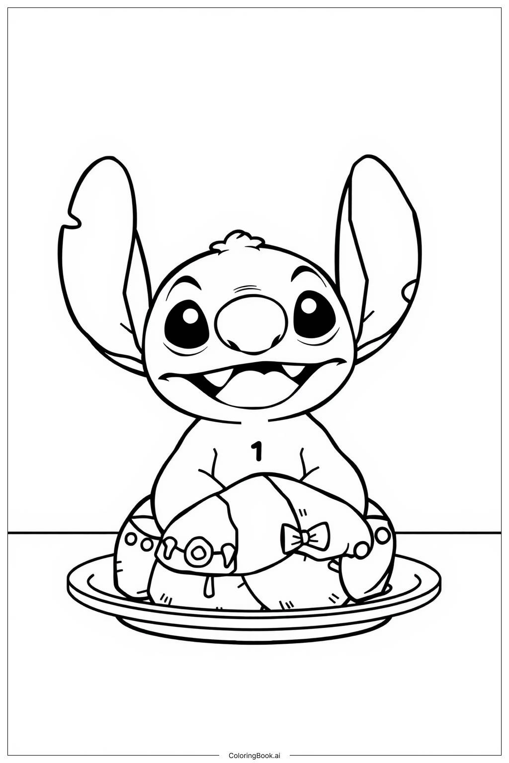 stitch thanksgiving coloring pages stitch thanksgiving coloring pages