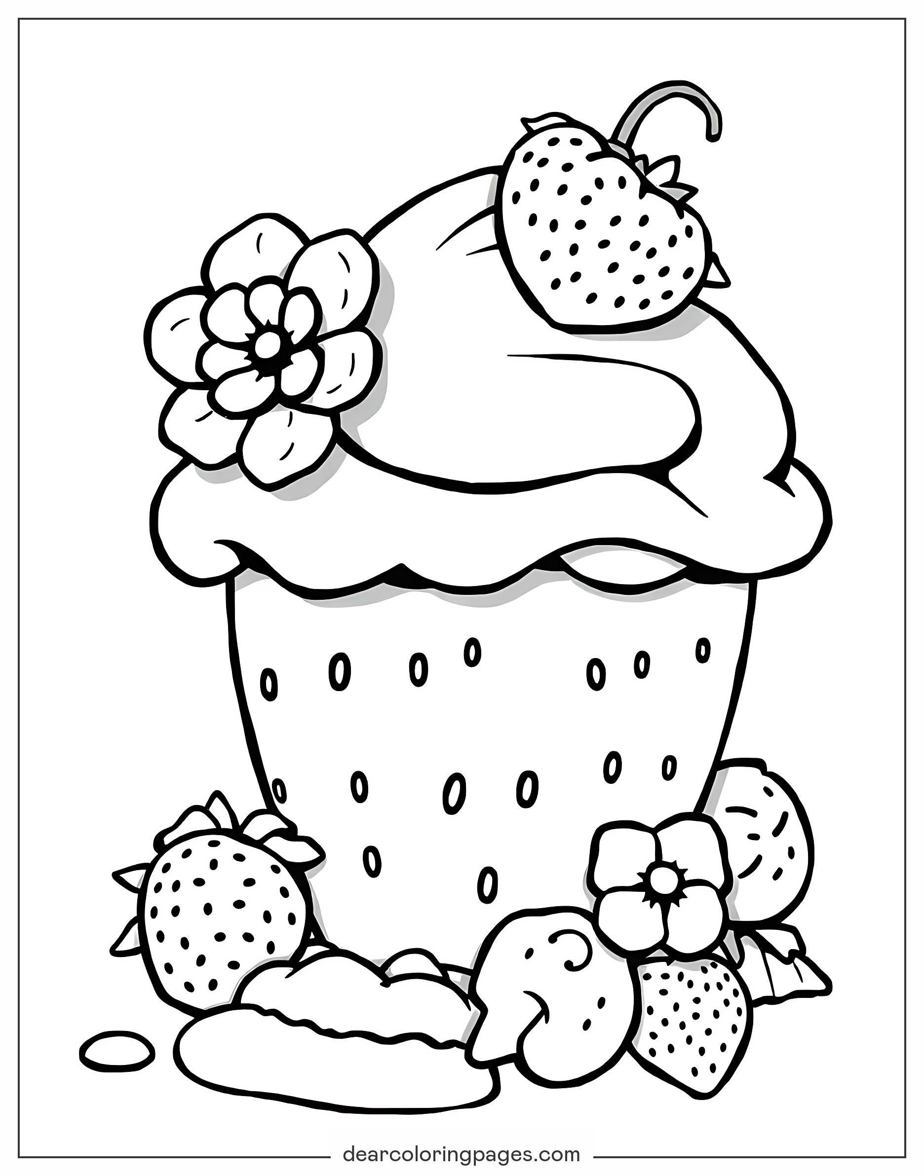 Strawberry Coloring Pages 18 Free Printable Coloring Pages Strawberry Coloring Pages 18 Free Printable Coloring Pages