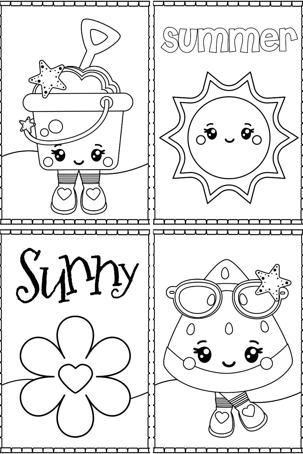 preschool summer coloring pages preschool summer coloring pages