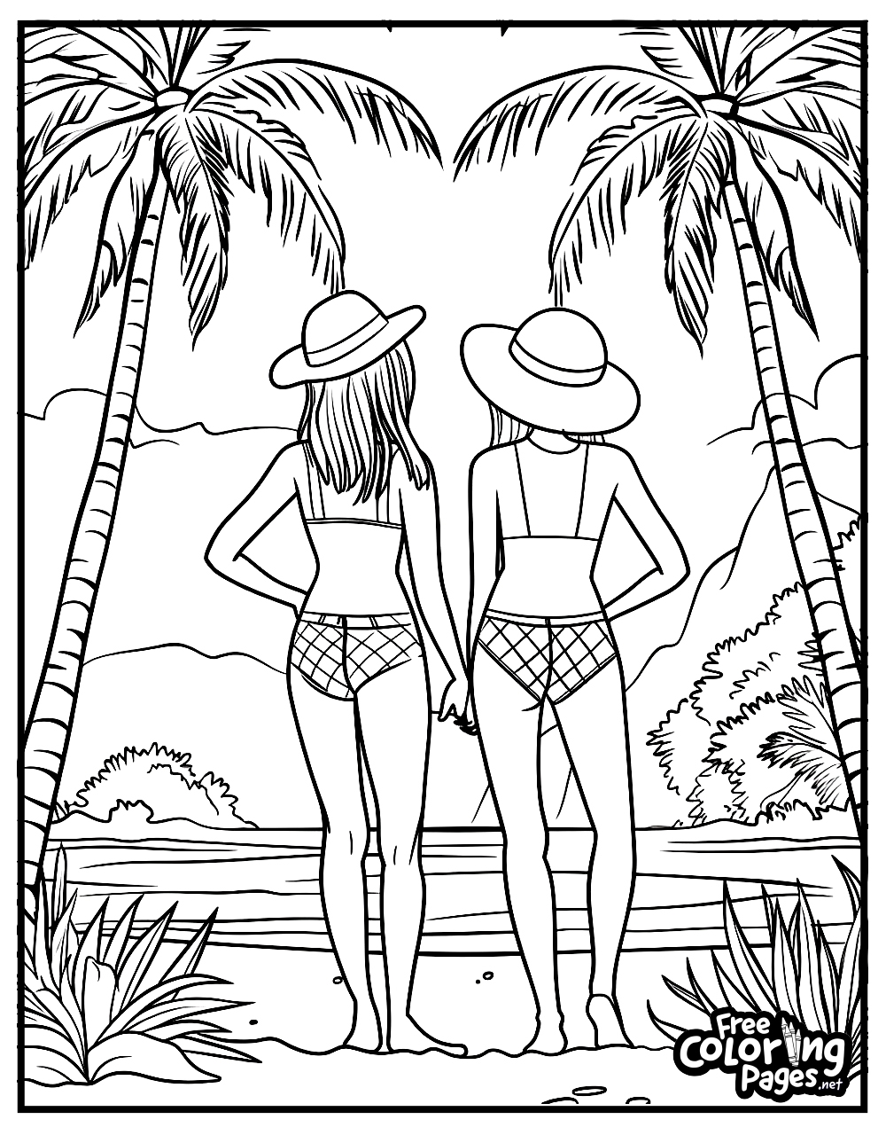summer fun coloring sheets summer fun coloring sheets