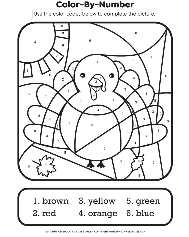 thanksgiving coloring book page thanksgiving coloring book page