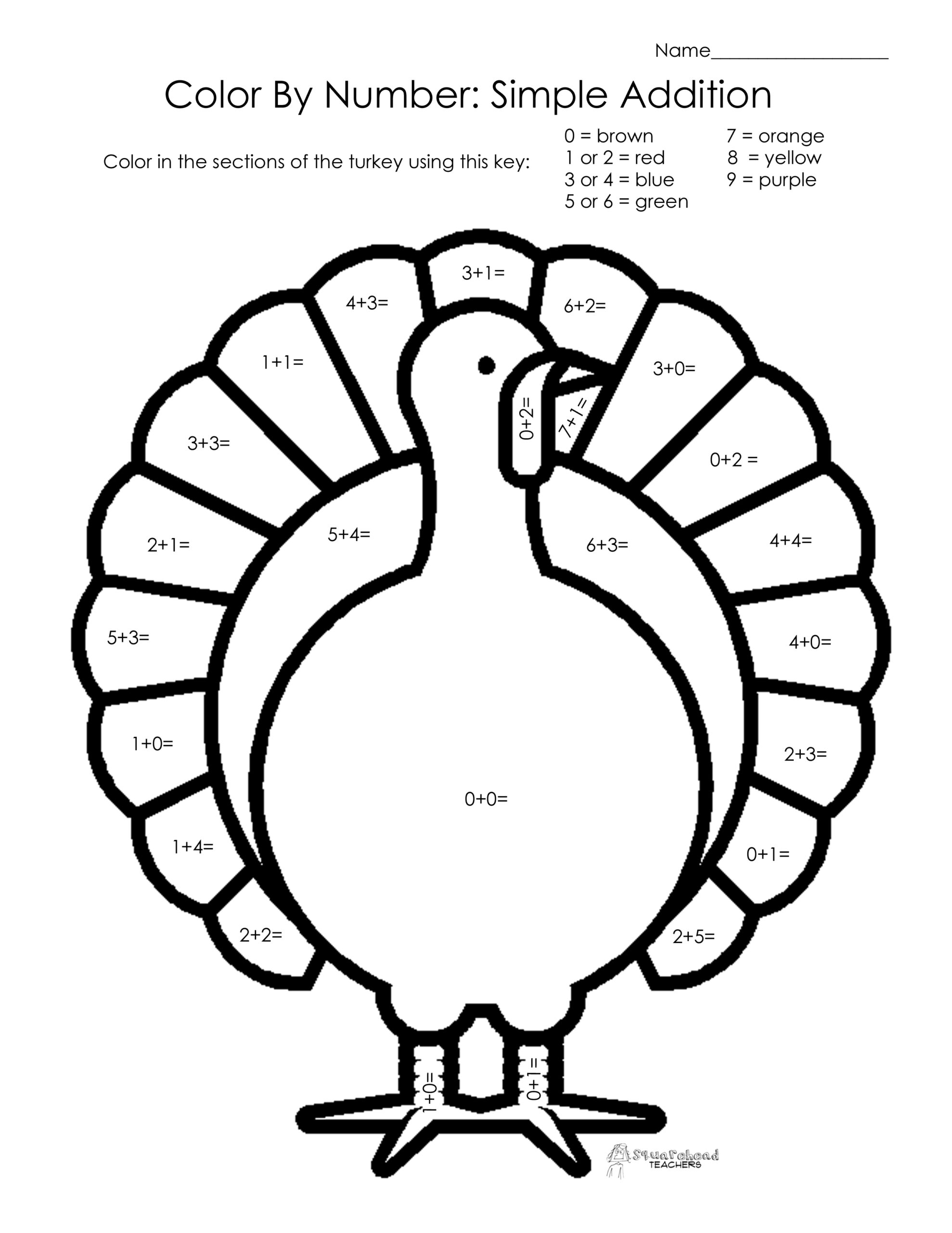 thanksgiving number coloring pages thanksgiving number coloring pages