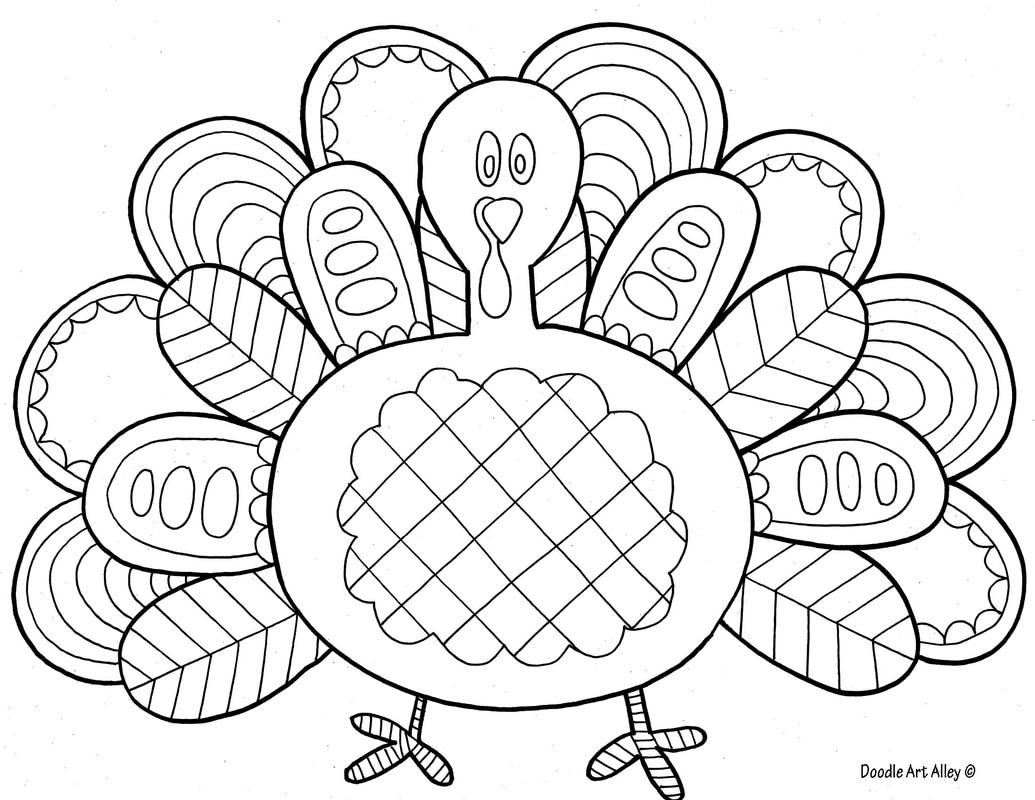 thanksgiving day coloring pages printable