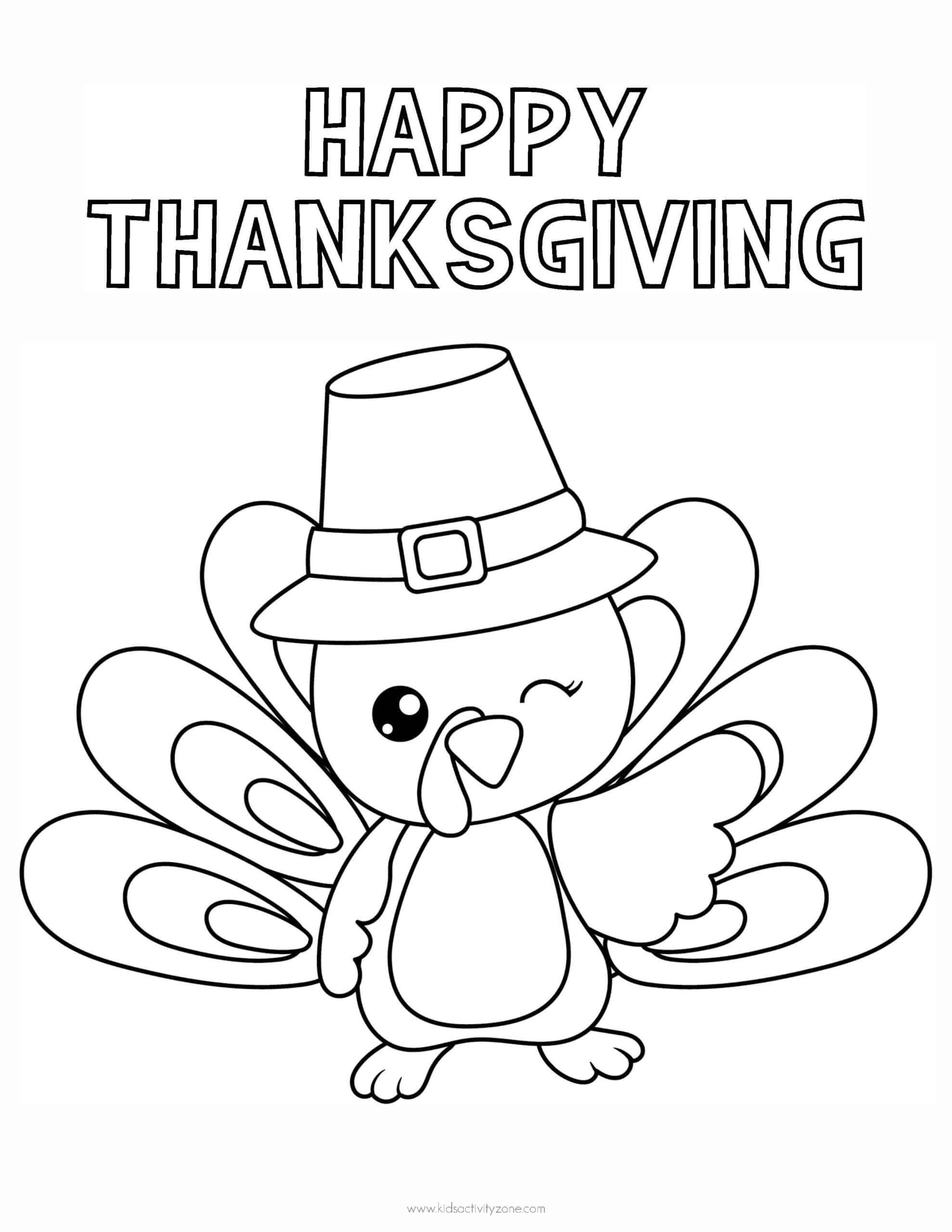 Thanksgiving Coloring Pages FREE Kids Activity Zone Thanksgiving Coloring Pages FREE Kids Activity Zone